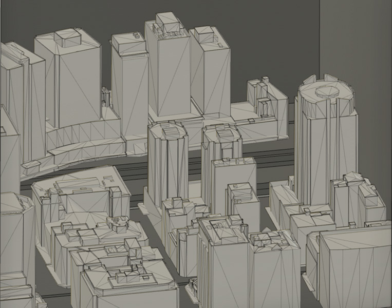 model city CAD file