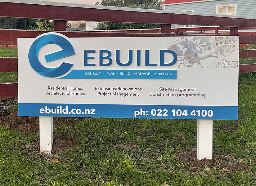 construction site sign