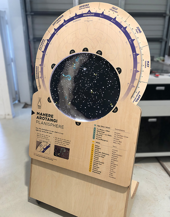 Fabricated plywood educational project