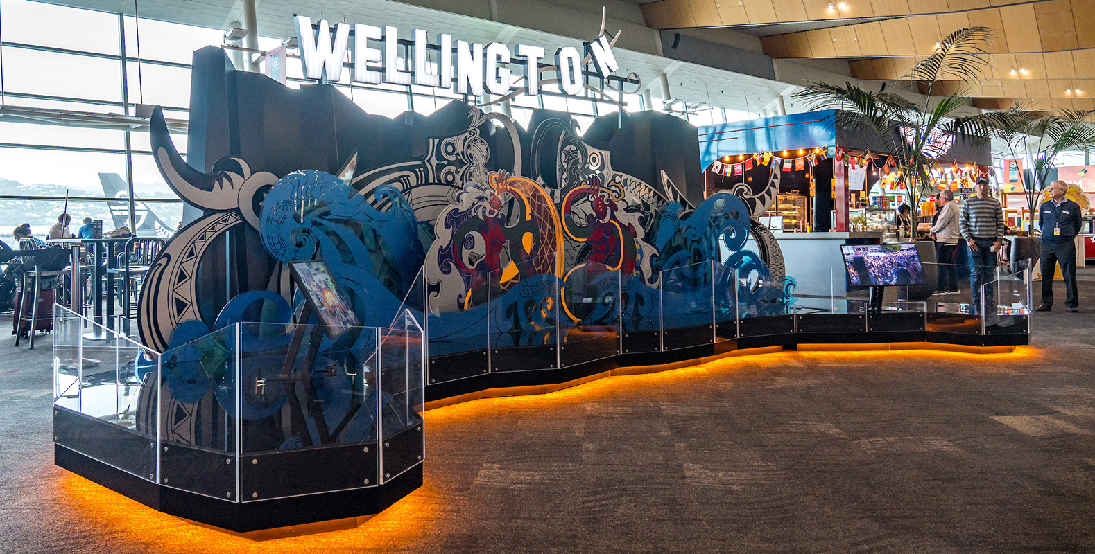 Wellington Airport Activation Stage